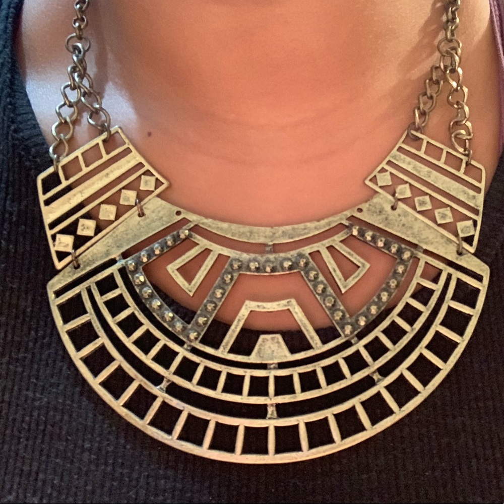 Gold necklace